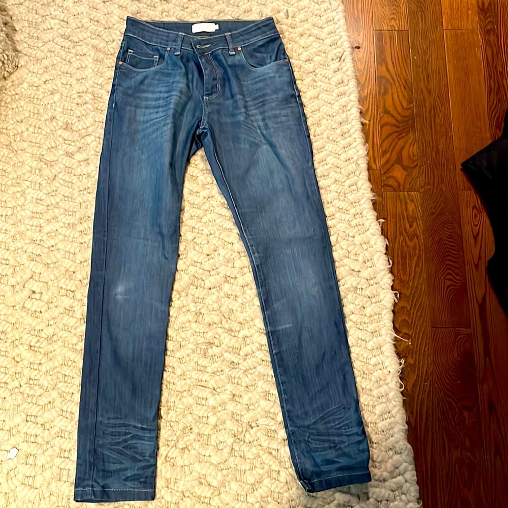 La Dolfina light weight straight leg jeans size 28
